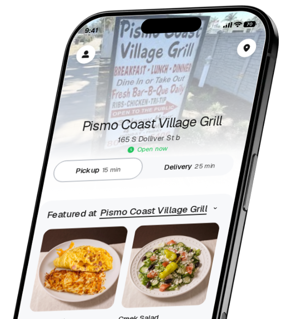 Pismo Coast Village Grill app preview