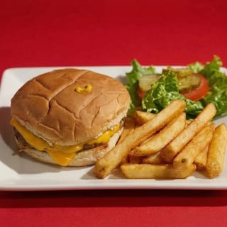 Cheeseburger and Fries