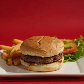Hamburger and Fries