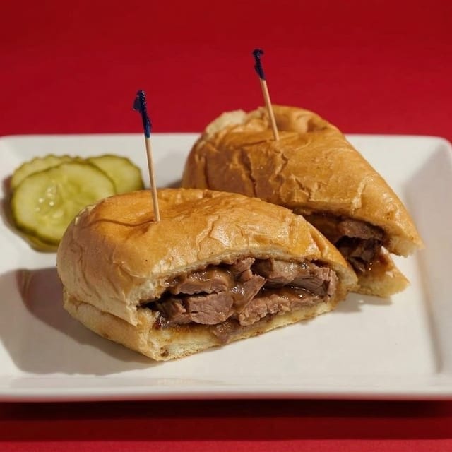 Tri-Tip Sandwich.
