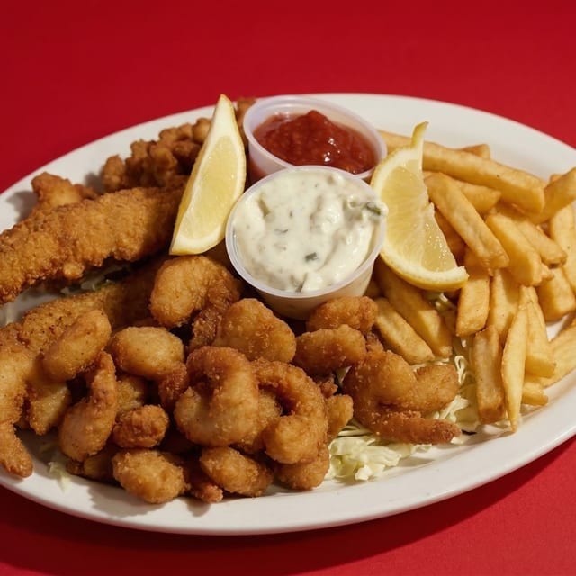 Seafood Sampler.