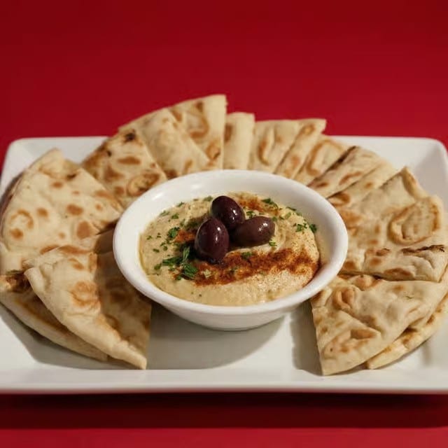 Hummus and Pita.