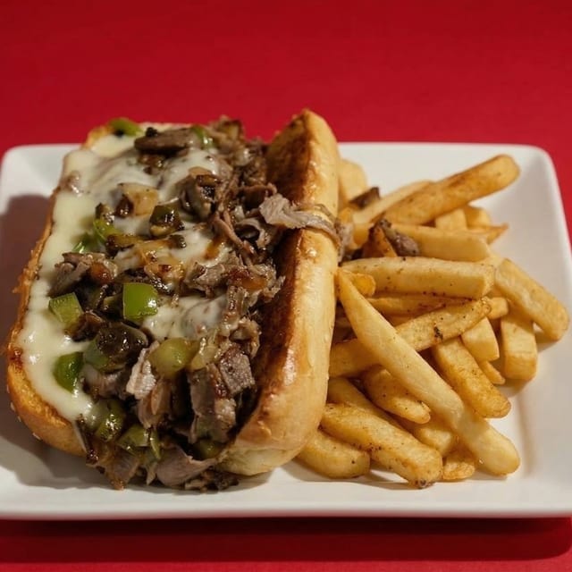 Philly Steak Sandwich.