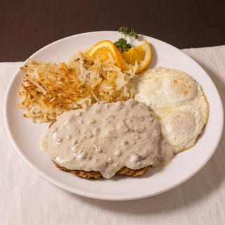 Two Eggs with Chicken Fried Steak Combo
