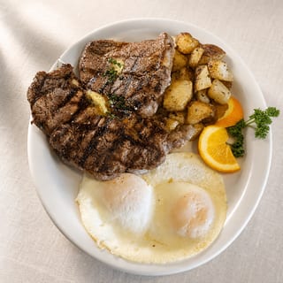 Two Eggs with Tri Tip Combo