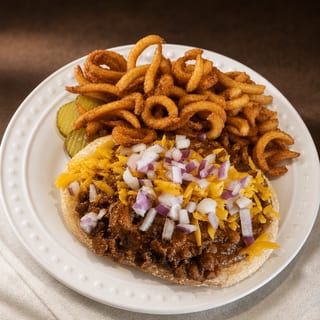Shredded BBQ Chicken Sandwich